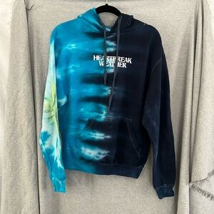 Niall Horan Urban Outfitters Heartbreak Weather Tie Dye Hoodie Small